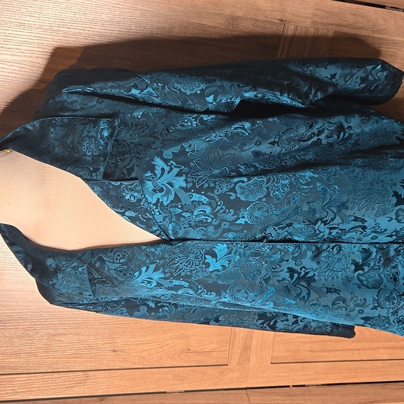 Vintage Rare Victoria’s Secret Gold Label Sleep Shirt Blue Button Sz S - Picture 3 of 8